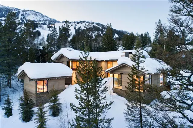 Архитектурное бюро США Olson Kundig - шкивные оконные ставни - природа