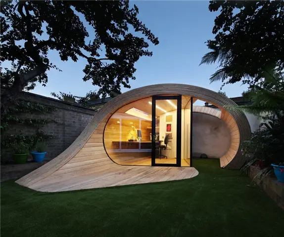 Изогнутый дизайн Shoffic от Platform 5 Architects