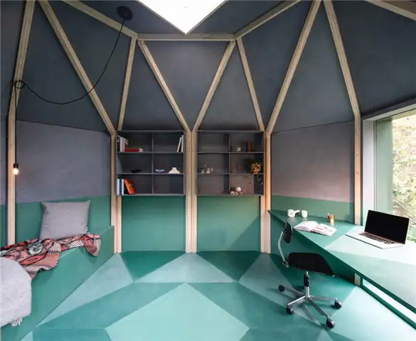Садовый офис, спроектированный Studio Ben Allen