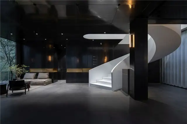 Cube Hotel in China SU Architects - белая спираль