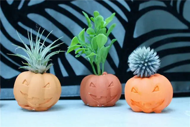 Держатели для воздушных растений Halloween Pumpkin - дисплей