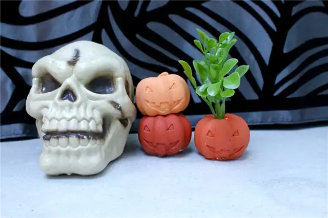 Мини-держатели воздушных растений Halloween Pumpkin