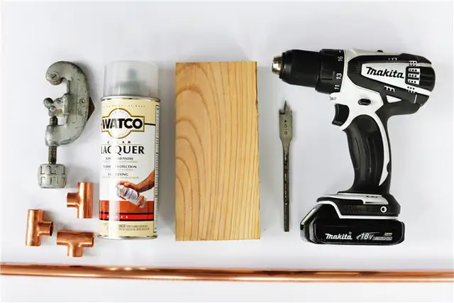 DIY (своими руками) медной трубы держатель ювелирных изделий поставок