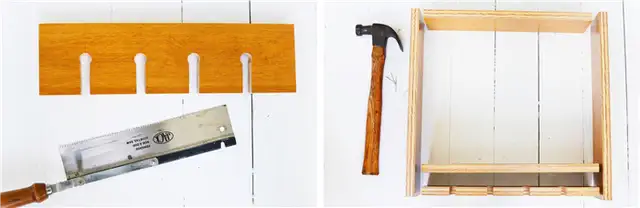 Подвесная винная стойка DIY (своими руками) - процесс покраски1