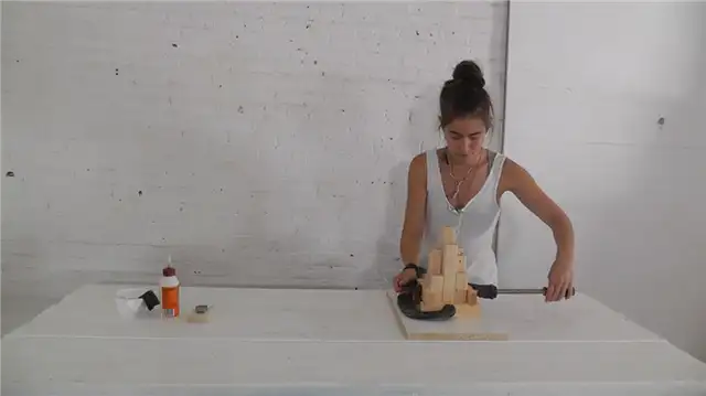 DIY (своими руками) Деревянный канделябр зажим их