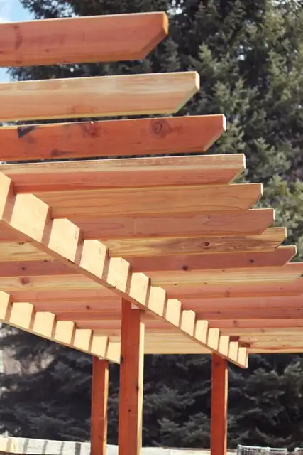DIY (своими руками)_Grape_Arbor_boards_trellis_36metrov236