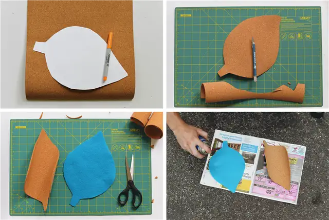 пробковые подставки DIY (своими руками)