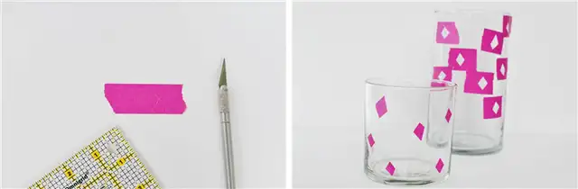 DIY (своими руками) Ваза из травленого стекла Инструкции Первый шаг