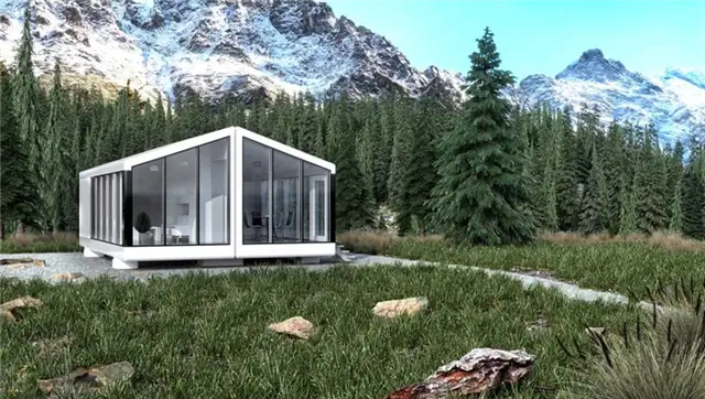 Ultimate off grid cabin design - концептуальная картинка