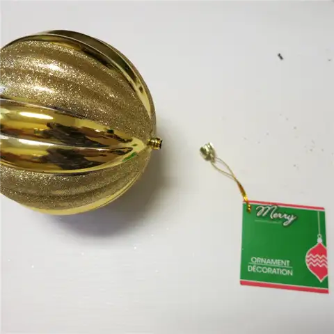 Christmas Ornament Floral Table Decor - подготовка