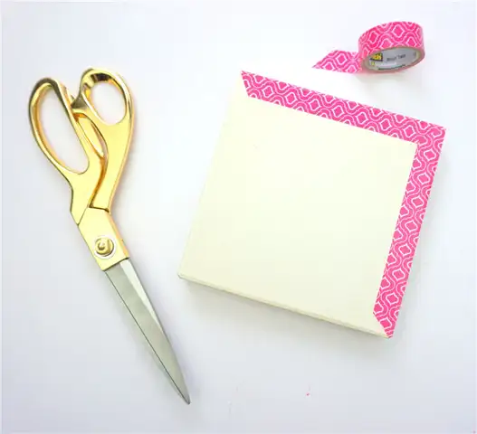 Декоративные коробки Washi-Tape - верхняя часть