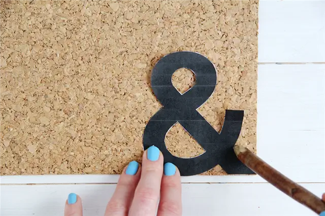 Пробковые подставки Ampersand шаблон