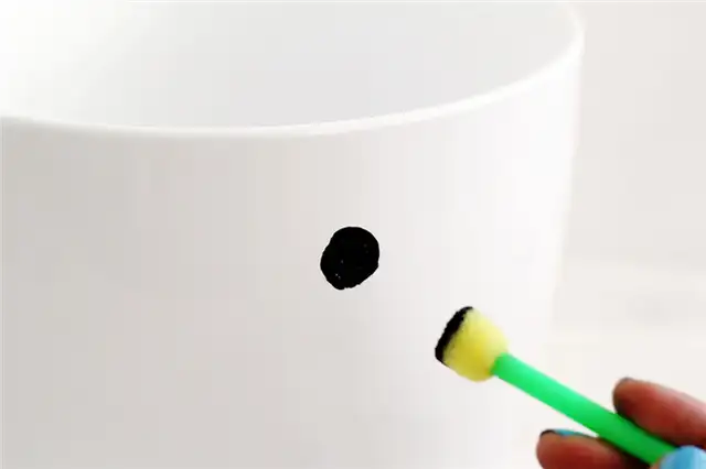 Dalmatian Spotted Planter маленькие пятна губки