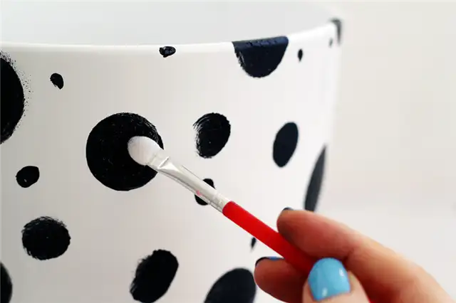 Dalmatian Spotted Planter заполнение деталей