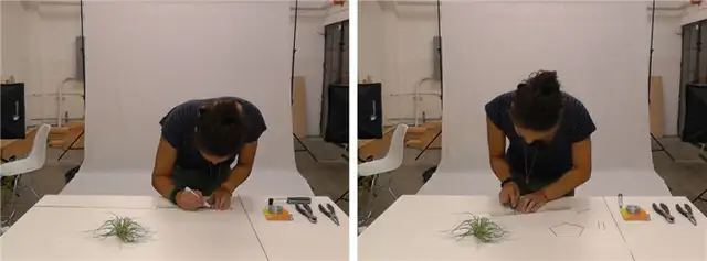 DIY (своими руками) Geometric Planters Измерьте и вырежьте