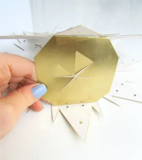 Nordic-Inspired-Paper-Star-Lantern-Gold