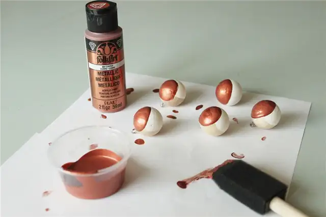 Деревянные украшения DIY (своими руками) Scandinavian - дайте им высохнуть