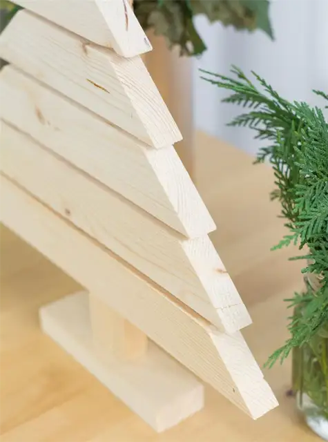 Деревенская и современная рождественская елка DIY (своими руками)