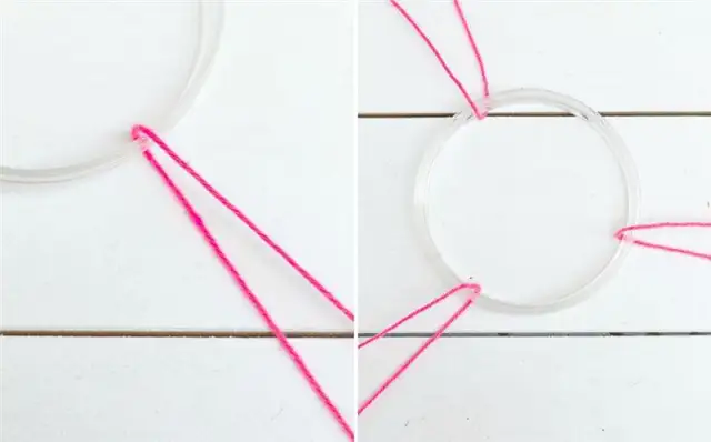 DIY (своими руками)-подвесной плакат-струна