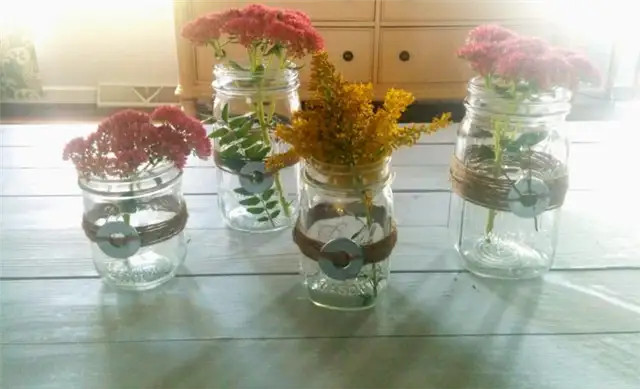 Быстрый DIY (своими руками) Mason Jars