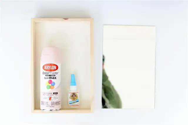 DIY (своими руками) Зеркальный поднос поставки