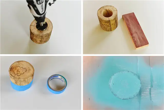 ствол дерева плантатор DIY (своими руками) инструкции