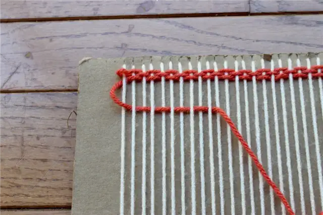 DIY (своими руками) Loom and Woven Wall Hanging - плетение