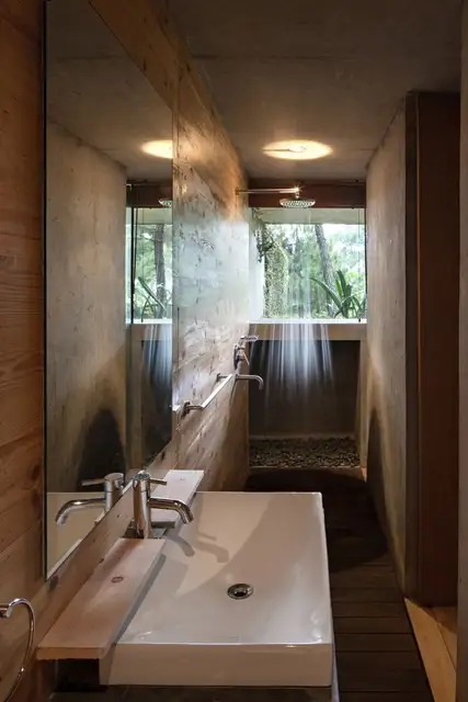 EH House Indonesia by andramatin shower
