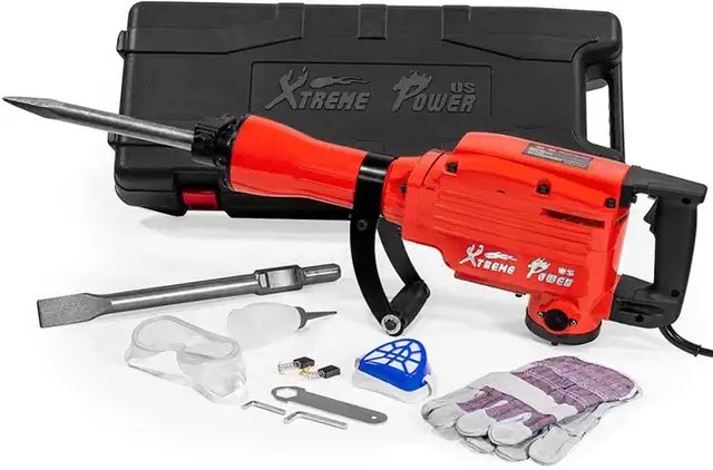 Сверхмощный электрический отбойный молоток XtremepowerUS 2200 Вт