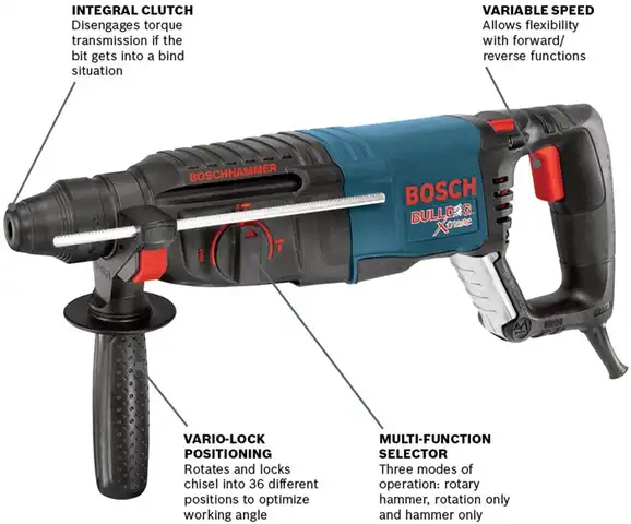 Bosch 11255VSR Bulldog Xtreme