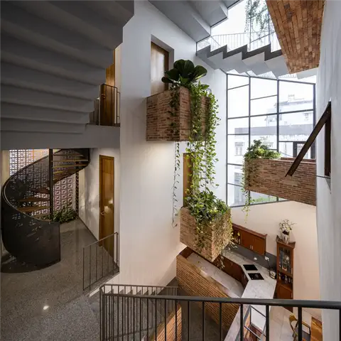 Park Roof House MDA Architecture Лестница