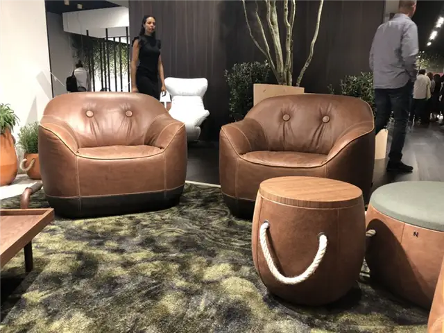 Кожаные кресла от Natuzzi - коллекция Agronomist