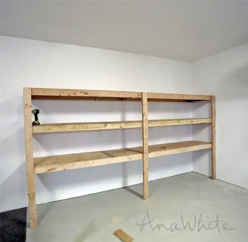 гаражные стеллажи diy