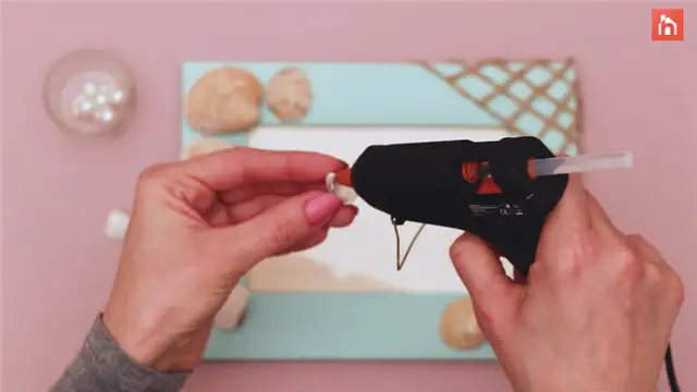 DIY (своими руками) Seashell Picture Frame - шаг 1 (30)