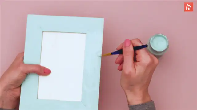 DIY (своими руками) Seashell Picture Frame - шаг 1 (4)