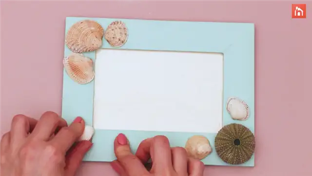 DIY (своими руками) Seashell Picture Frame - шаг 1 (10)