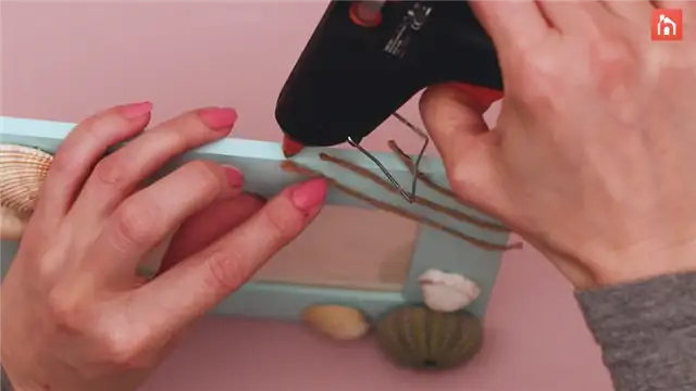 DIY (своими руками) Seashell Picture Frame - шаг 1 (16)