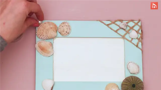 DIY (своими руками) Seashell Picture Frame - шаг 1 (34)