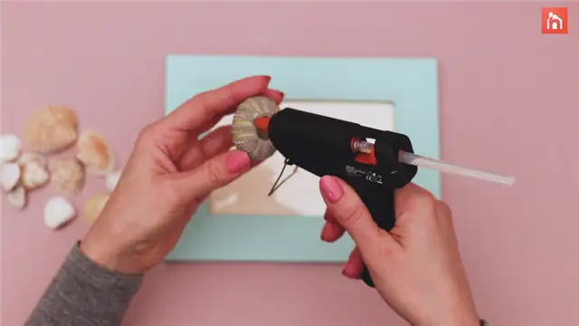 DIY (своими руками) Seashell Picture Frame - шаг 1 (5)