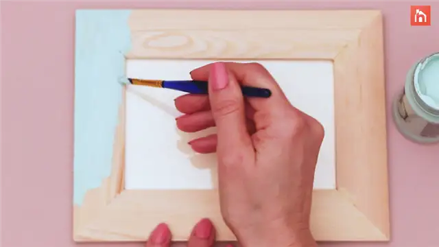 DIY (своими руками) Seashell Picture Frame - шаг 1 (2)