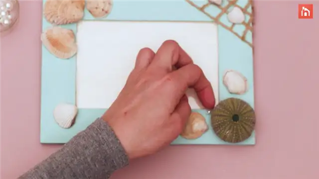 DIY (своими руками) Seashell Picture Frame - шаг 1 (36)