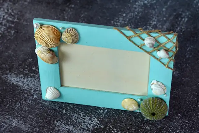 DIY (своими руками) Seashell Picture Frame шаг 1 39