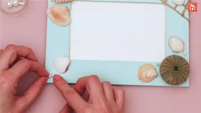 DIY (своими руками) Seashell Picture Frame - шаг 1 (37)
