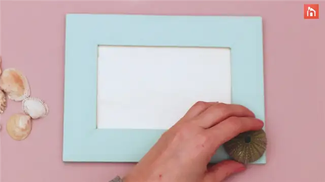 DIY (своими руками) Seashell Picture Frame - шаг 1 (6)