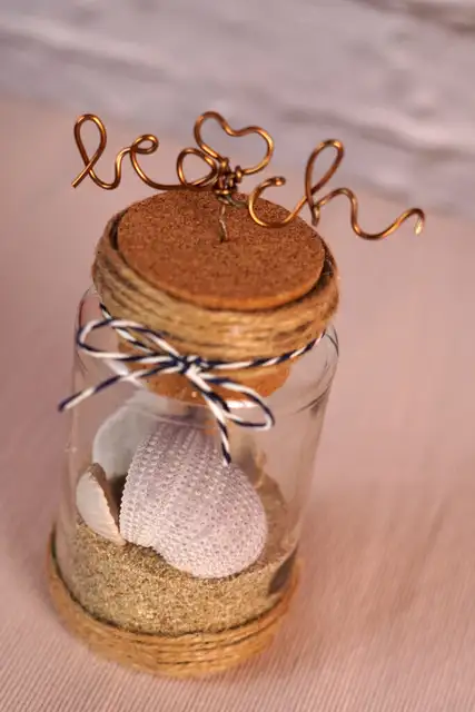 DIY (своими руками) Пляж вдохновил momory jar шаг 1 33