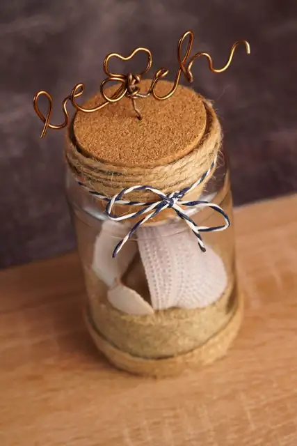 DIY (своими руками) Пляж вдохновил momory jar шаг 1 33