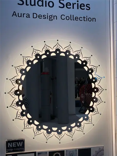 Aura design Artful Backlit Mirror
