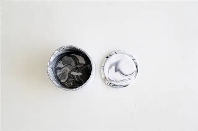 DIY (своими руками)-Marbled-Trinket-Dish-bake