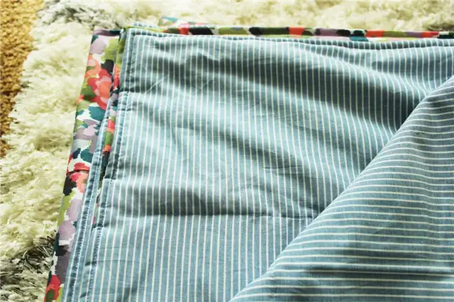 DIY (своими руками) Reversible Summer Quilt - в зависимости (опять же) от плотности вашего принта