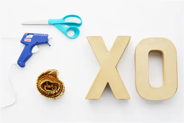 Материалы для DIY (своими руками) Sequin XOXO Letters
